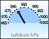Luftdruck akt. 979,7 hPa