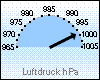 Luftdruck akt. 999,1 hPa
