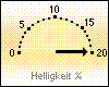 Helligkeit 20 %
