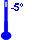 Temperatur +5cm Höhe -5,0 °C