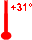 Temperatur +5cm Höhe 31,1 °C