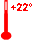gefühlte Temperatur (Hitzeindex) 21.8 °C