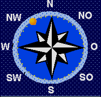 der Mond steht im Nord Nordwesten 32° unter dem Horizont